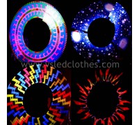 Programmable led nunchucks for performance led stick props